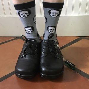 Alegria,oxford style, slip resistant work shoes